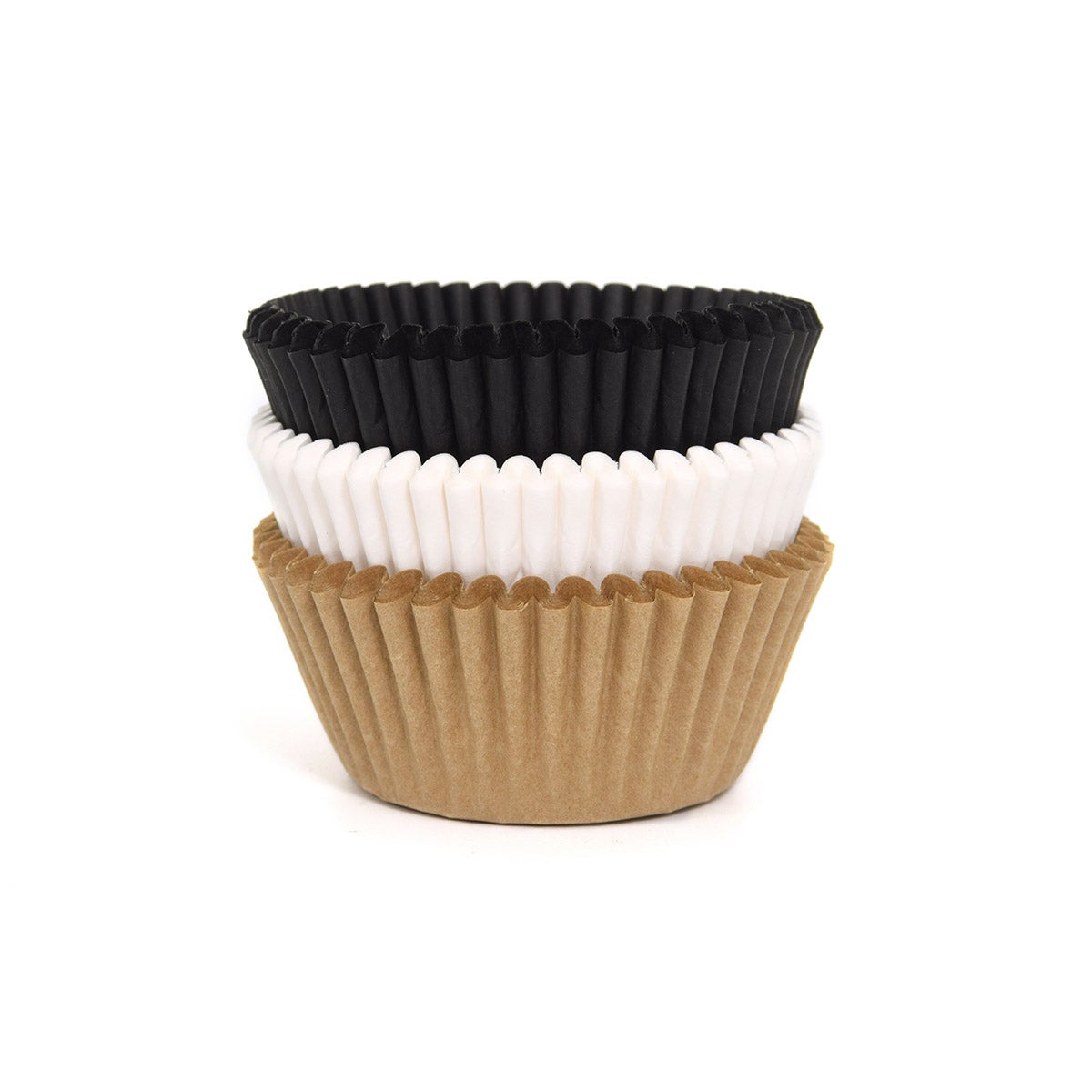 House of Marie Cupcakevormpjes Assorti Naturel pk/75