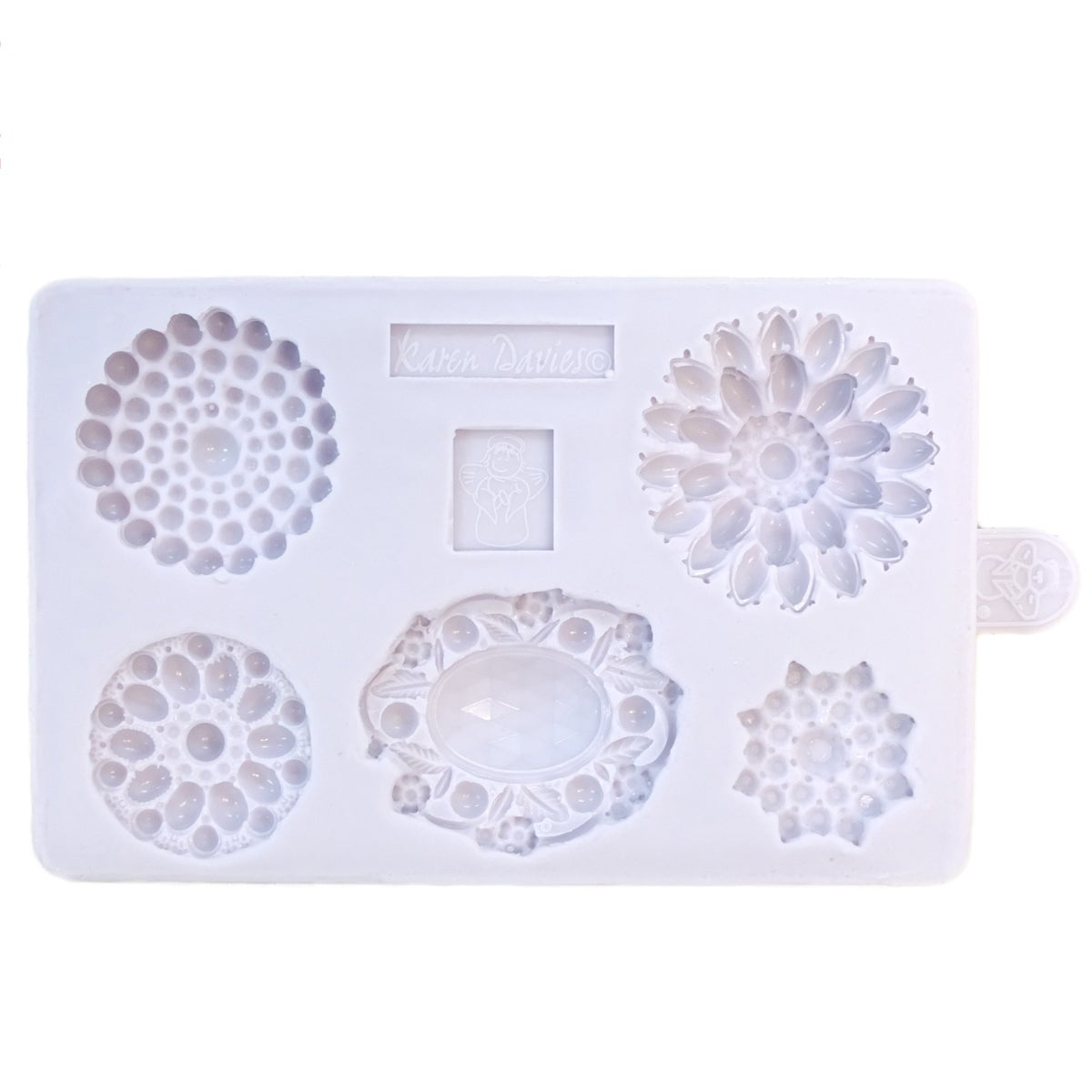 Karen Davies Siliconen Mould - Brooch