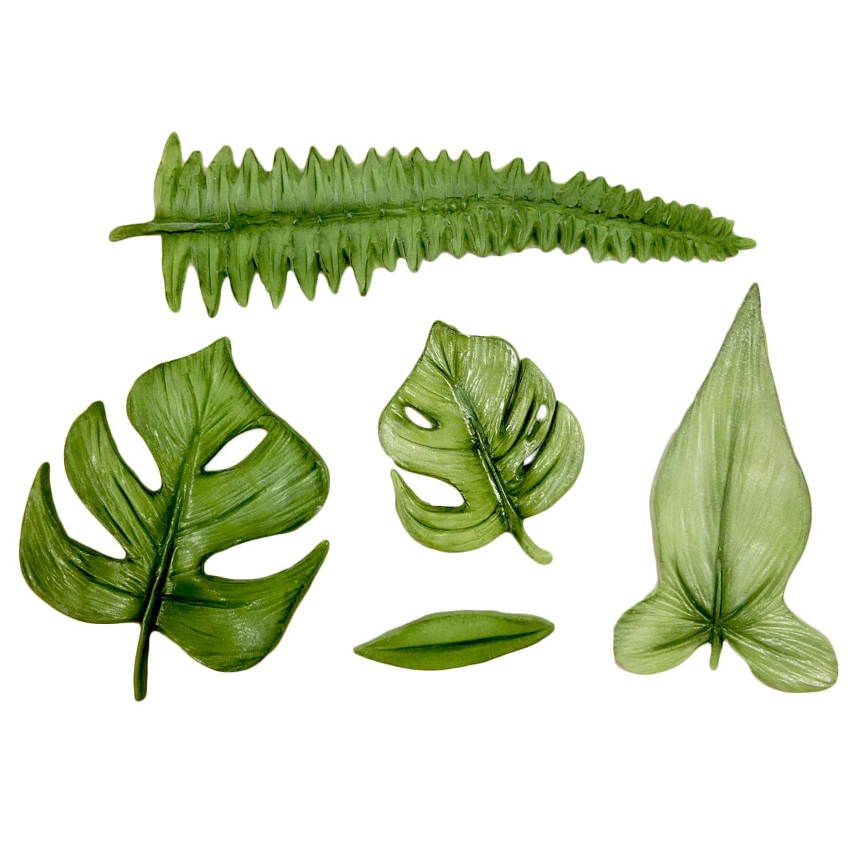 Karen Davies Siliconen Mould - Tropical Leaves