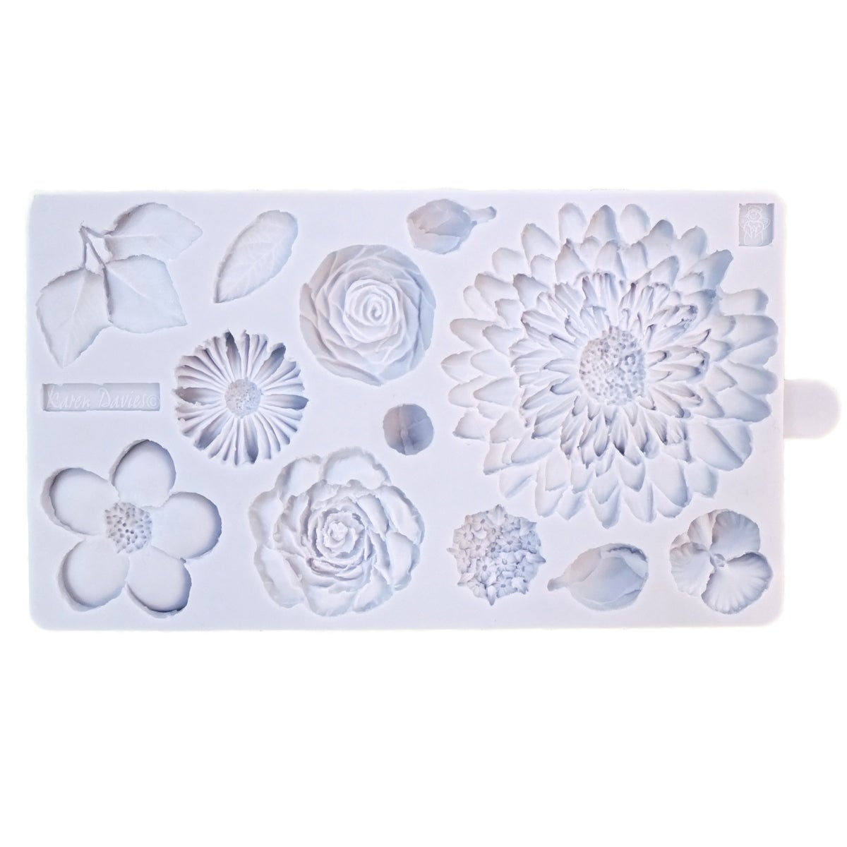 Karen Davies Siliconen Mould - Buttercream Flowers