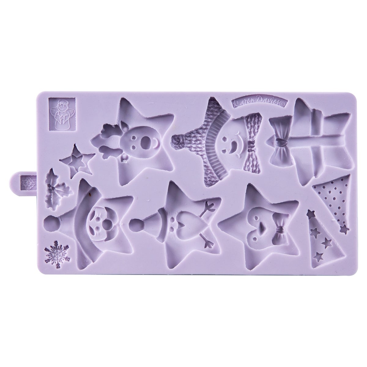 Karen Davies Siliconen Mould - Christmas Stars
