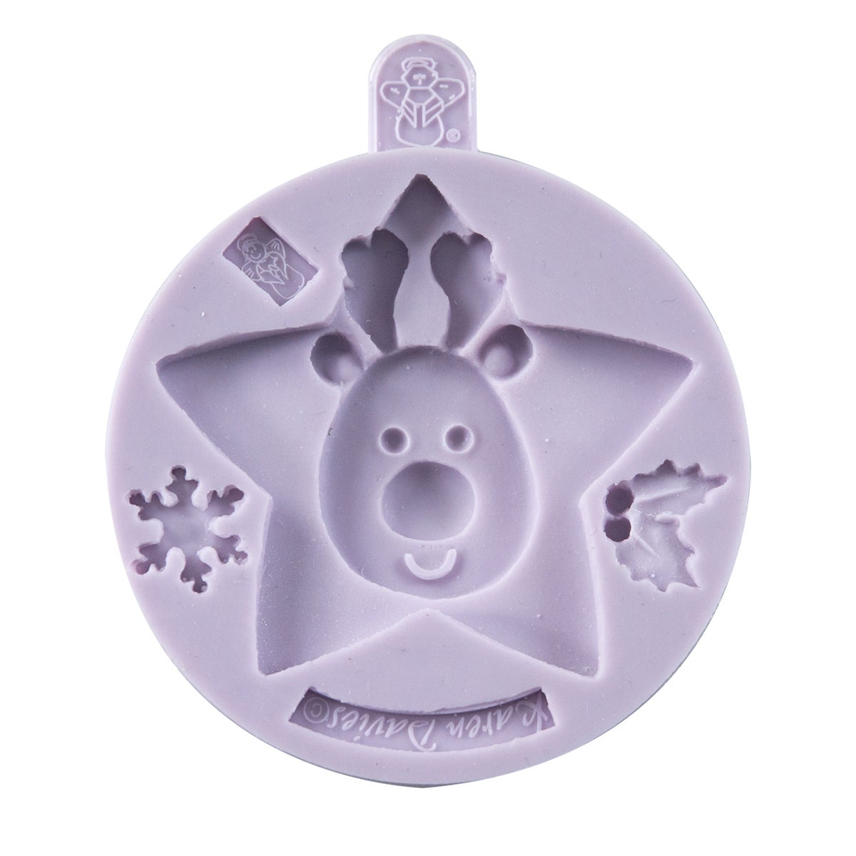 Karen Davies Siliconen Mould - Star Reindeer
