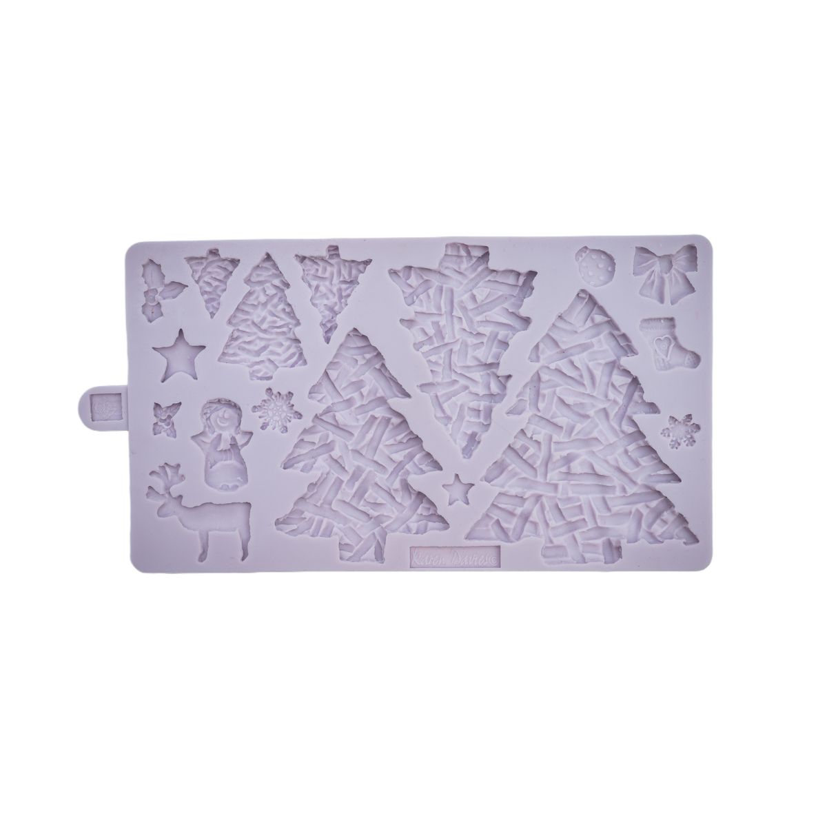Karen Davies Siliconen Mal - Rieten Kerstbomen