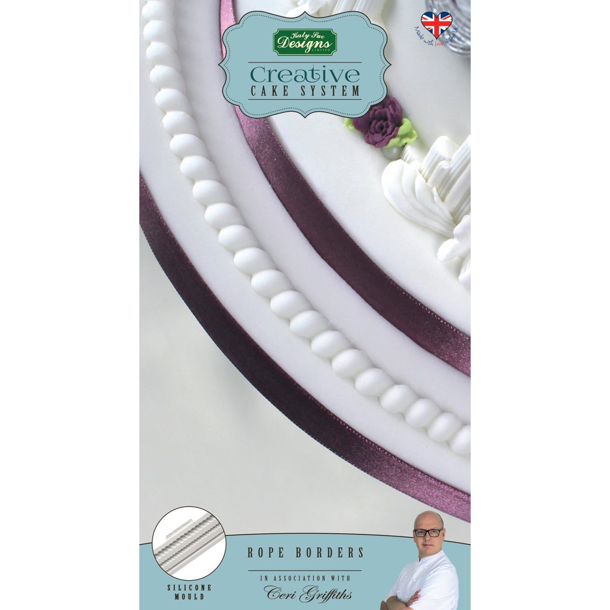 Katy Sue Mould Cake System Rope Border