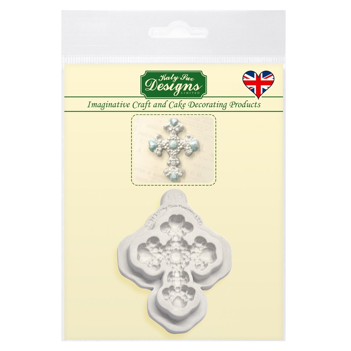 Katy Sue Mould Beaded Cross