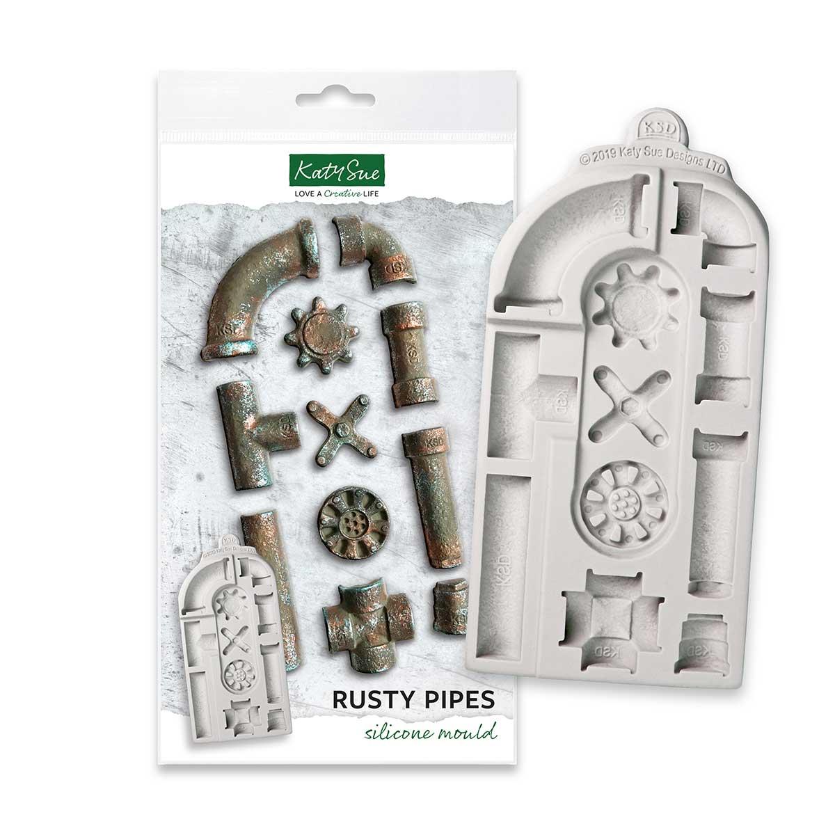 Katy Sue Siliconen Mal Roestige Pijpen