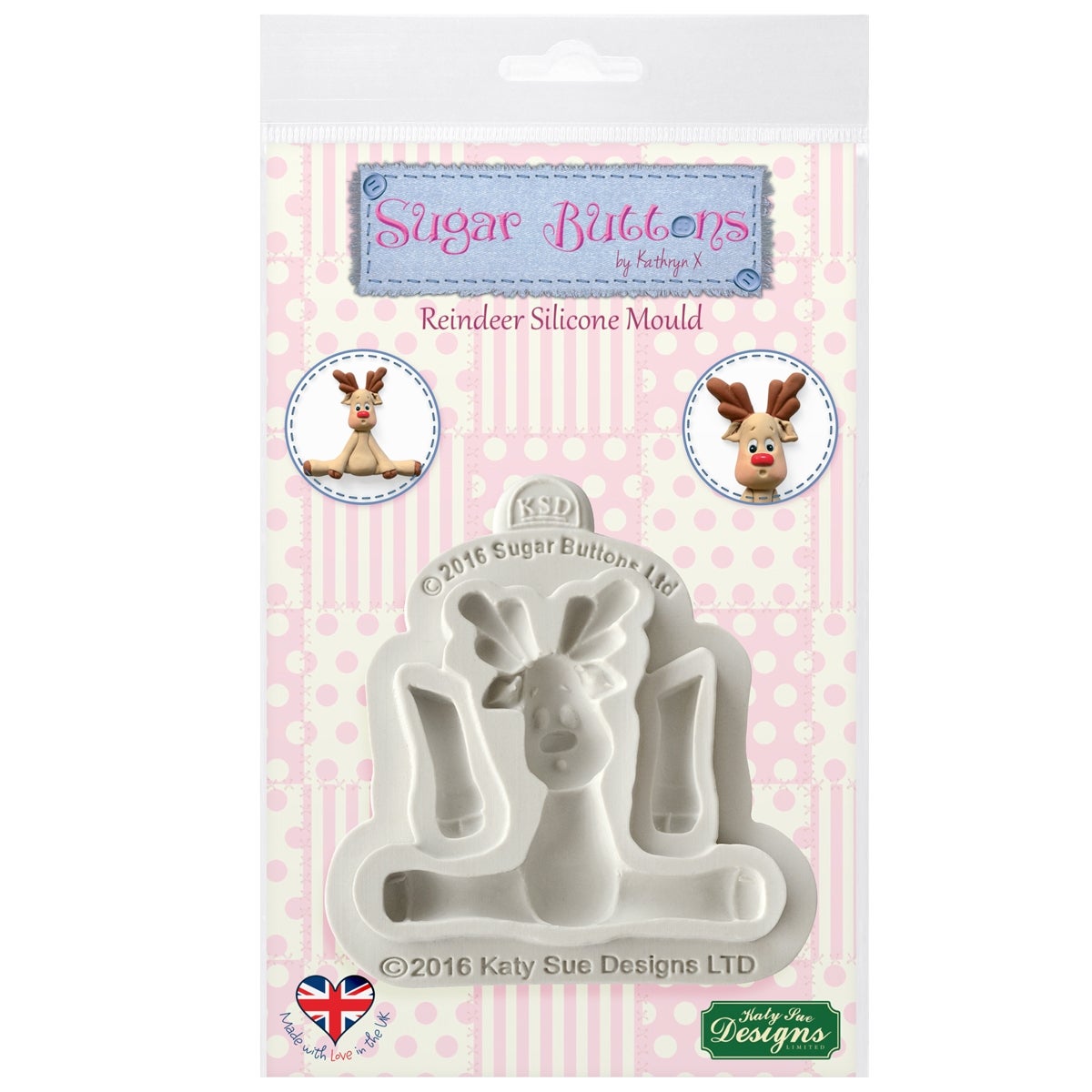 Katy Sue Sugar Buttons Reindeer