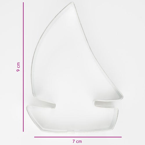 Koekjes Uitsteker Zeilboot 9 cm