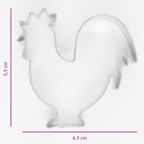 Koekjes Uitsteker Haan 6,5 cm