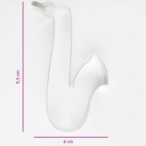 Koekjes Uitsteker Saxofoon 9,5 cm