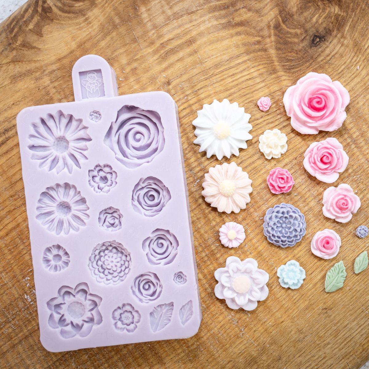 Karen Davies Siliconen Mal - Miniatuur Bloemen