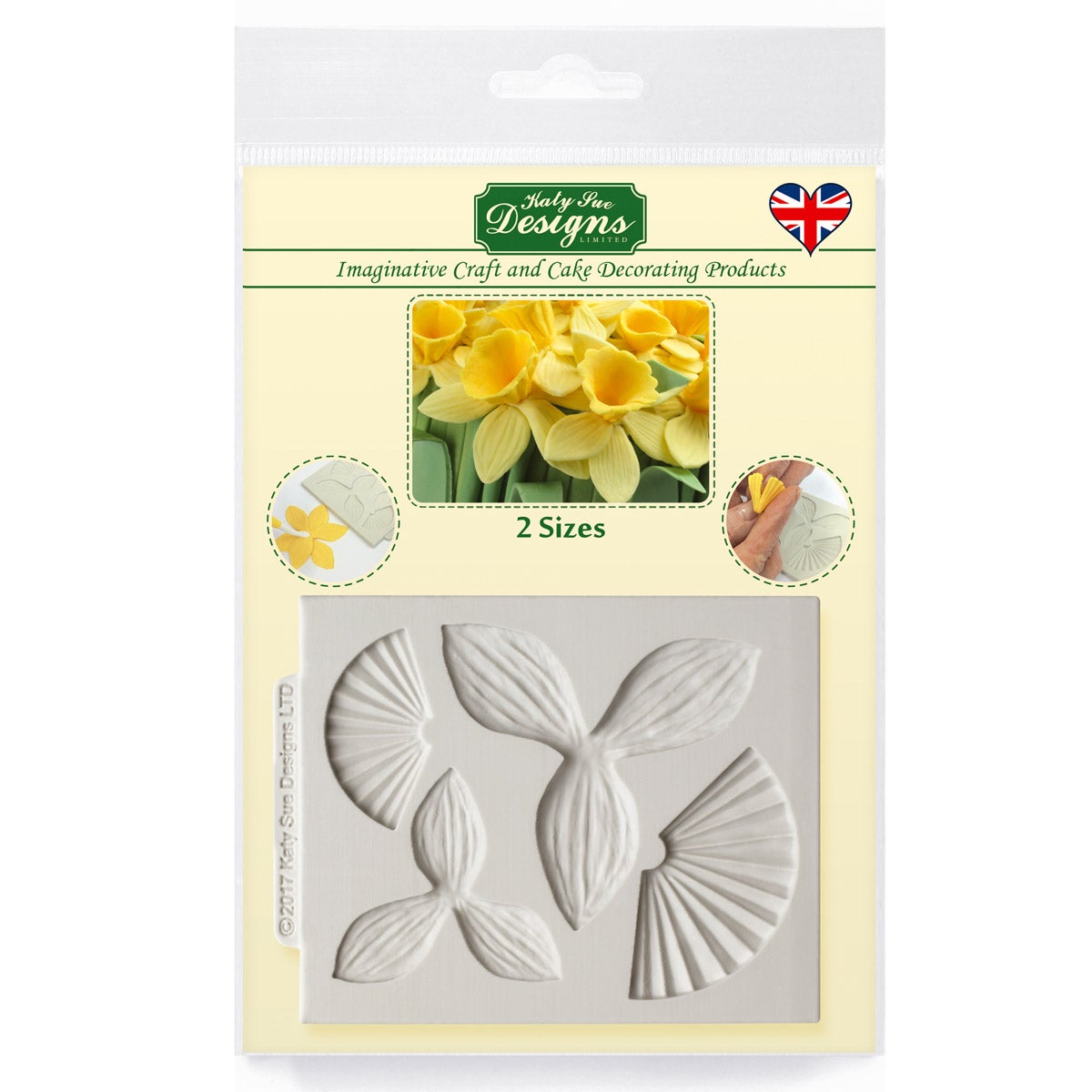Katy Sue Siliconen Mal - Narcis Bloemen