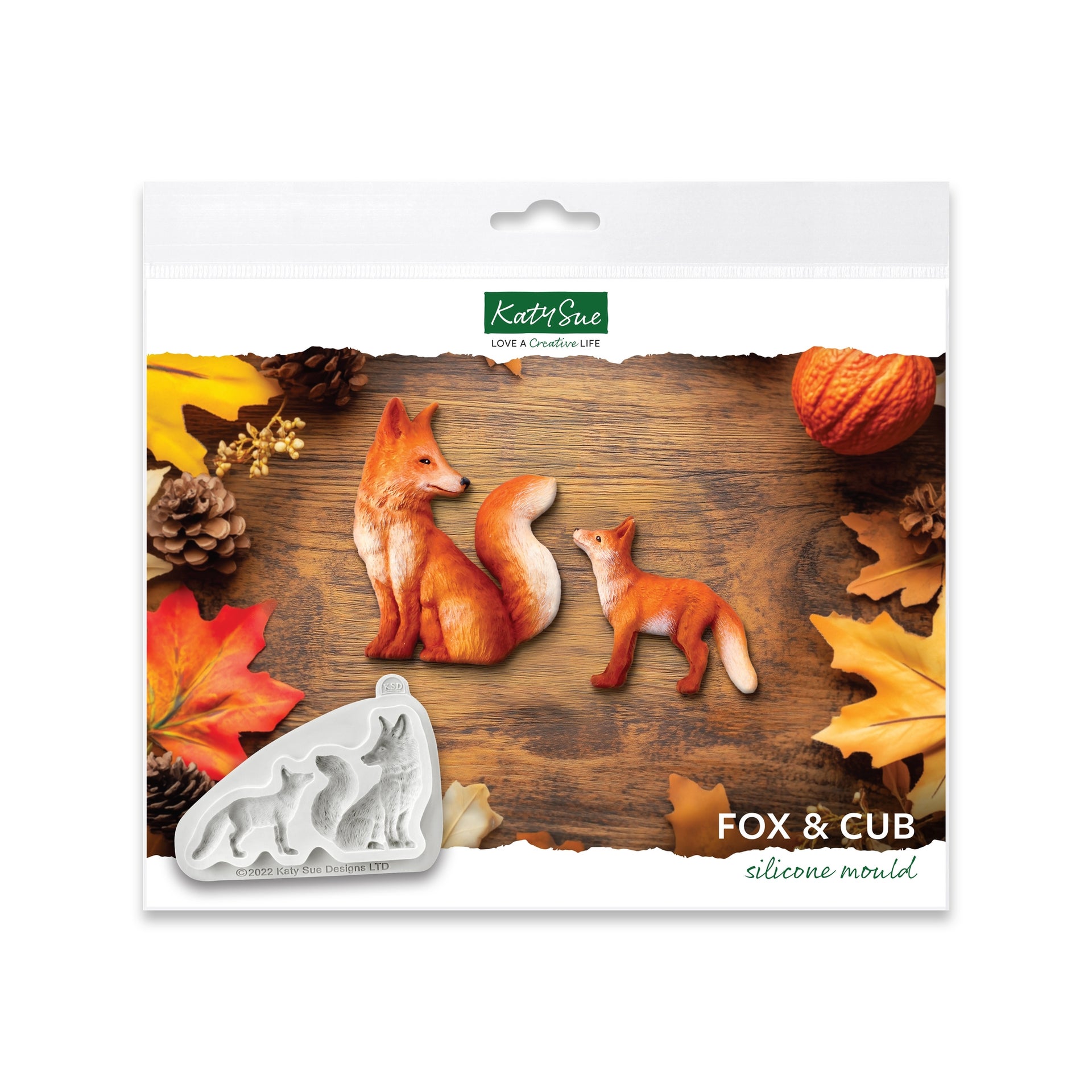 Katy Sue Silicone Mould - Vos en Welp