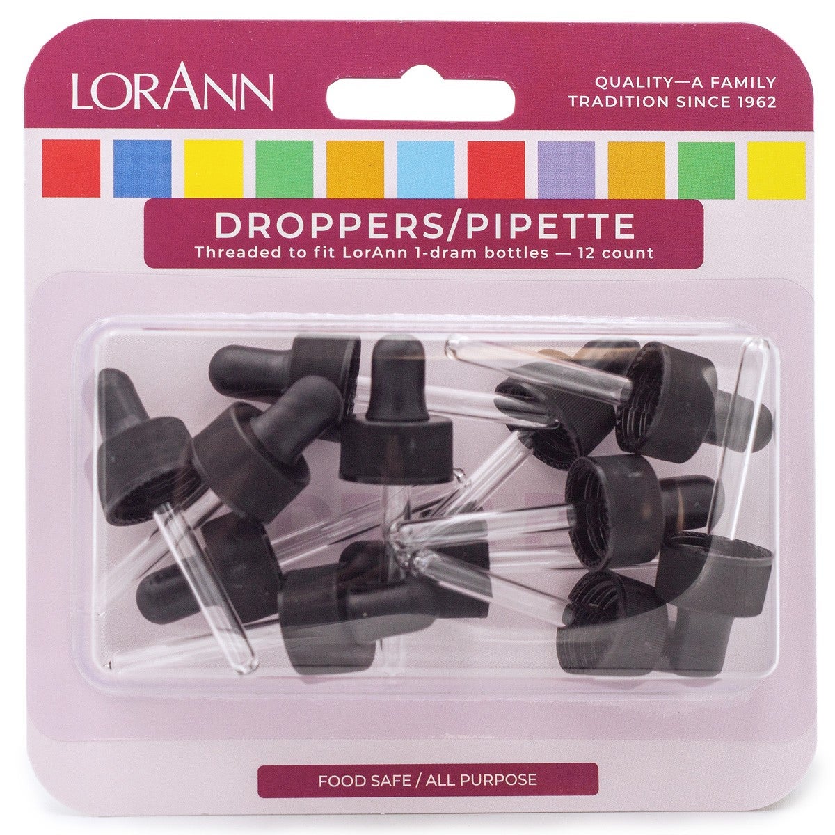LorAnn Dram Droppers (pipet) - 12/st