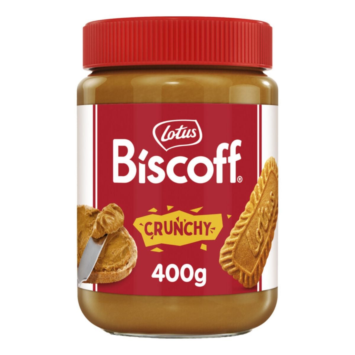 Lotus Biscoff Speculoos Pasta Crunchy 400g