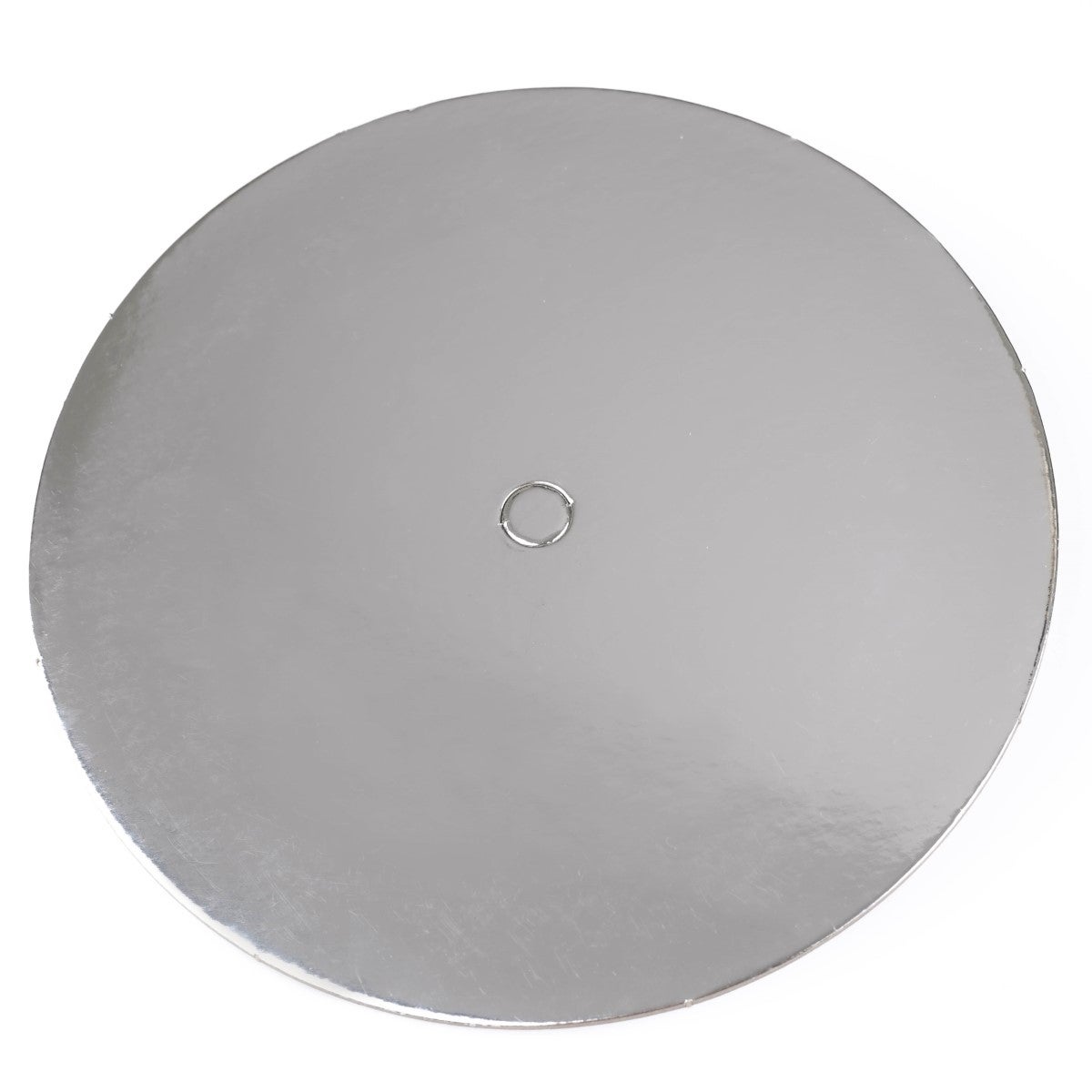 LOYAL Cake Board Geperforeerd Rond - Zilver 25cm pk/10