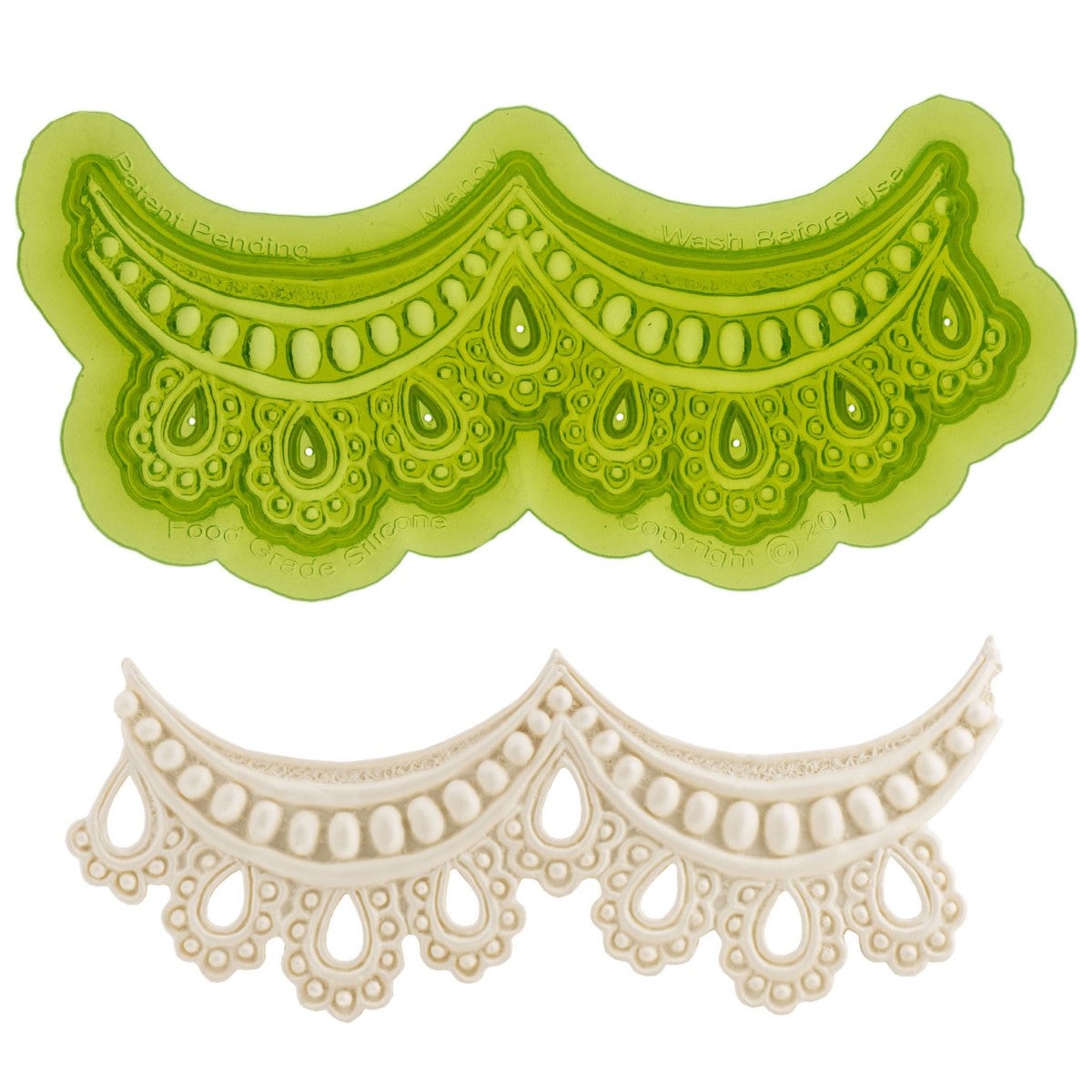 Marvelous Molds Silicone Mal - Mandy Lace Mold