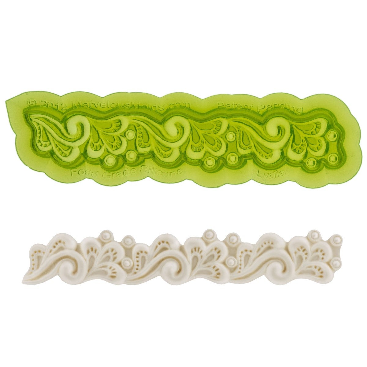 Marvelous Molds Silicone Mal - Lydia Lace Mold