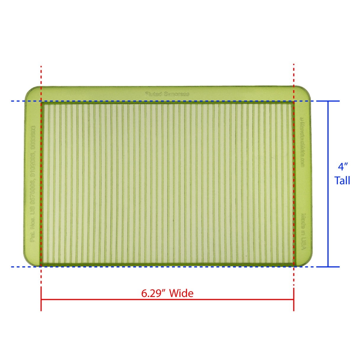 Marvelous Molds Silicone Mal - Fluted Simpress