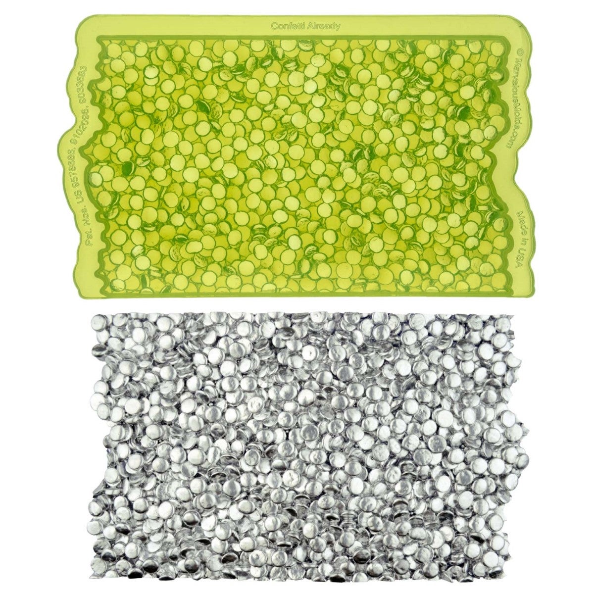 Marvelous Molds Silicone Mal - Confetti Already Simpress
