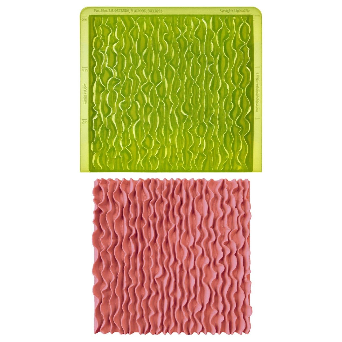 Marvelous Molds Silicone Mal - Straight-Up Ruffle