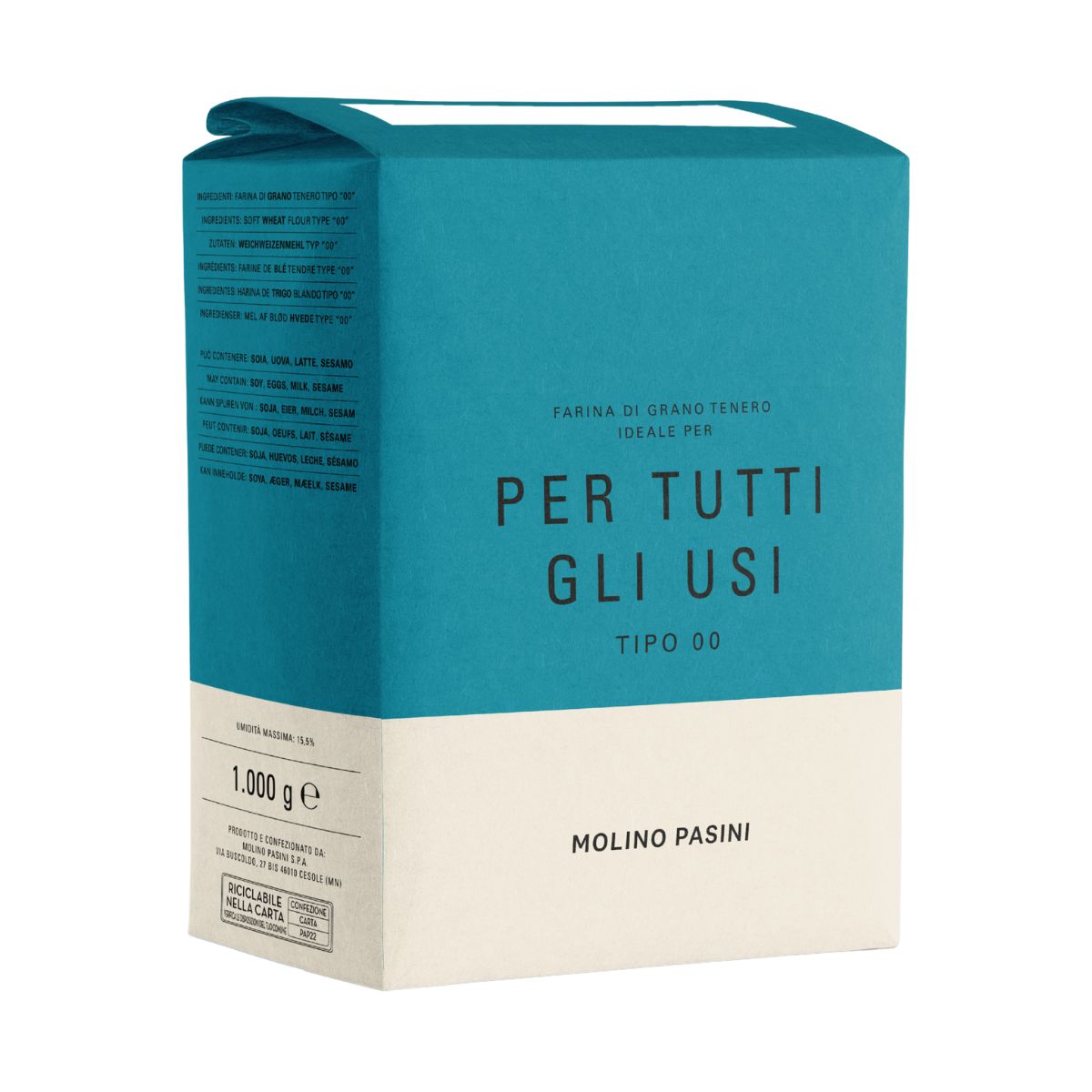 Molino Pasini Bloem Universeel (All Purpose) 1 kg