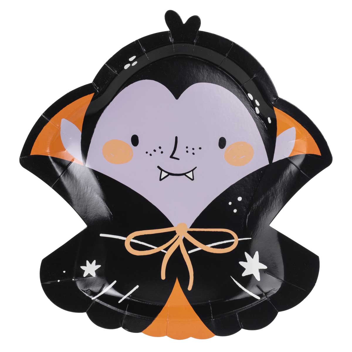 PartyDeco Papieren Borden Dracula pk/6