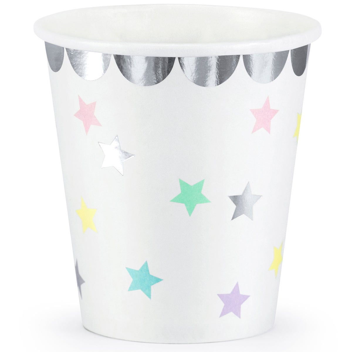 PartyDeco Bekers Unicorn Sterren pk/6
