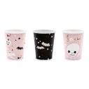 PartyDeco Papieren Bekers Boe! pk/6