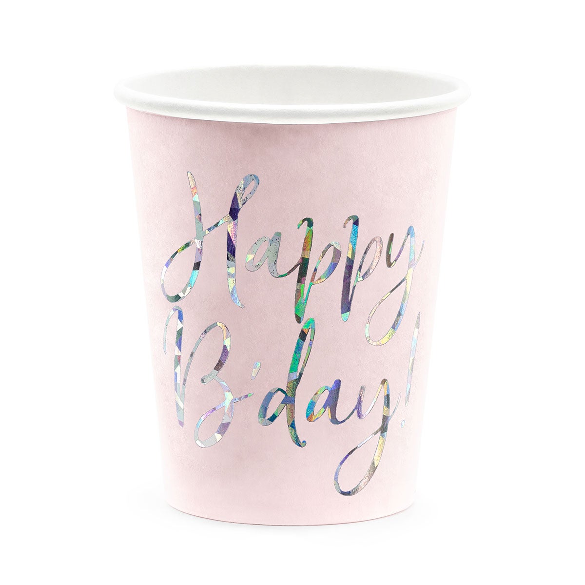 PartyDeco Bekers Happy Birthday pk/6