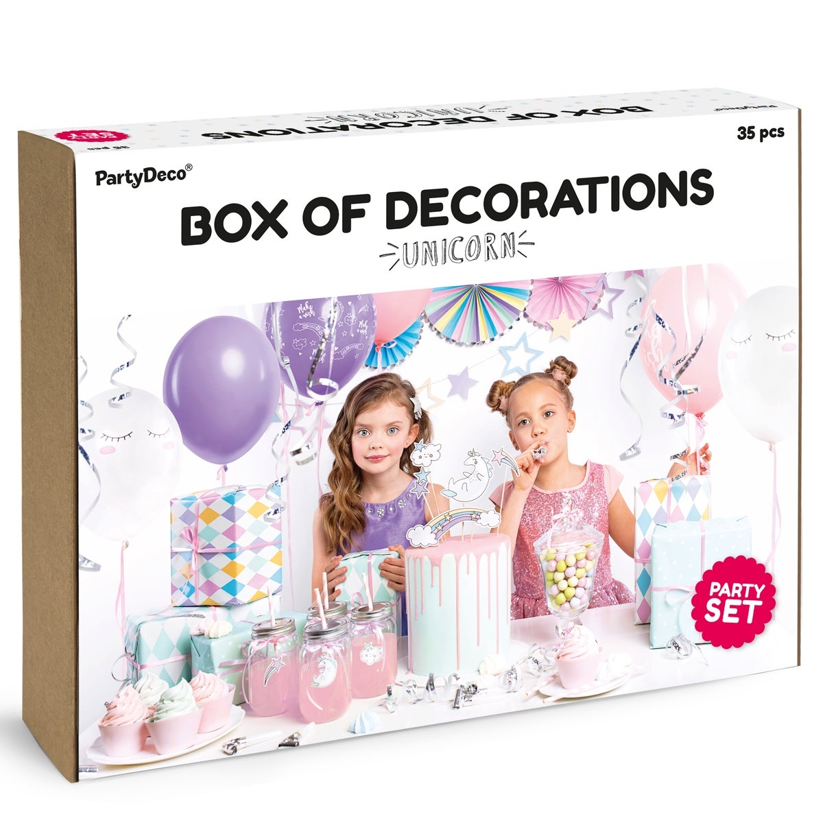 PartyDeco Party Decorations Set - Unicorn