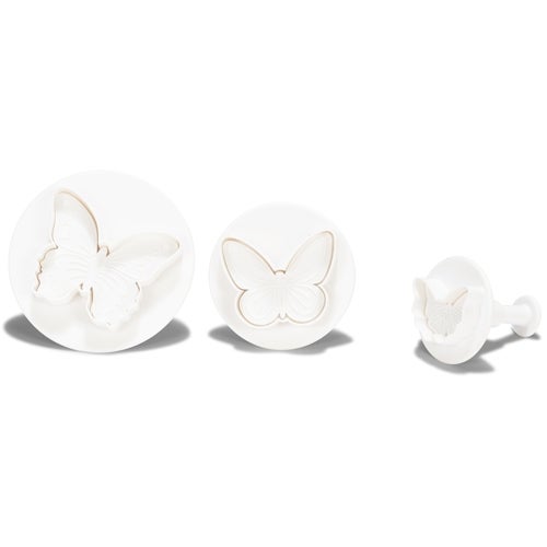 Patisse Plunger Cutter Vlinder set/3