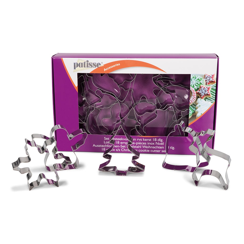 Patisse Koekjes Uitsteker Kerst Set/18