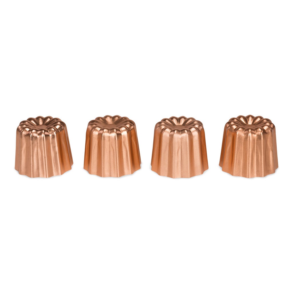 Patisse Canelé Vormen Set/4