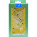 PME Muffinvormpjes Tulp Citroen Pk/24