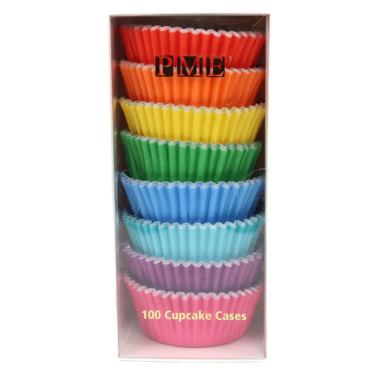 PME Baking Cups Rainbow Colour pk/100