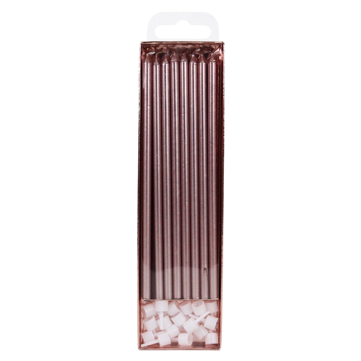 PME Extra Tall Candles Rose Gold 16,5 cm pk/16