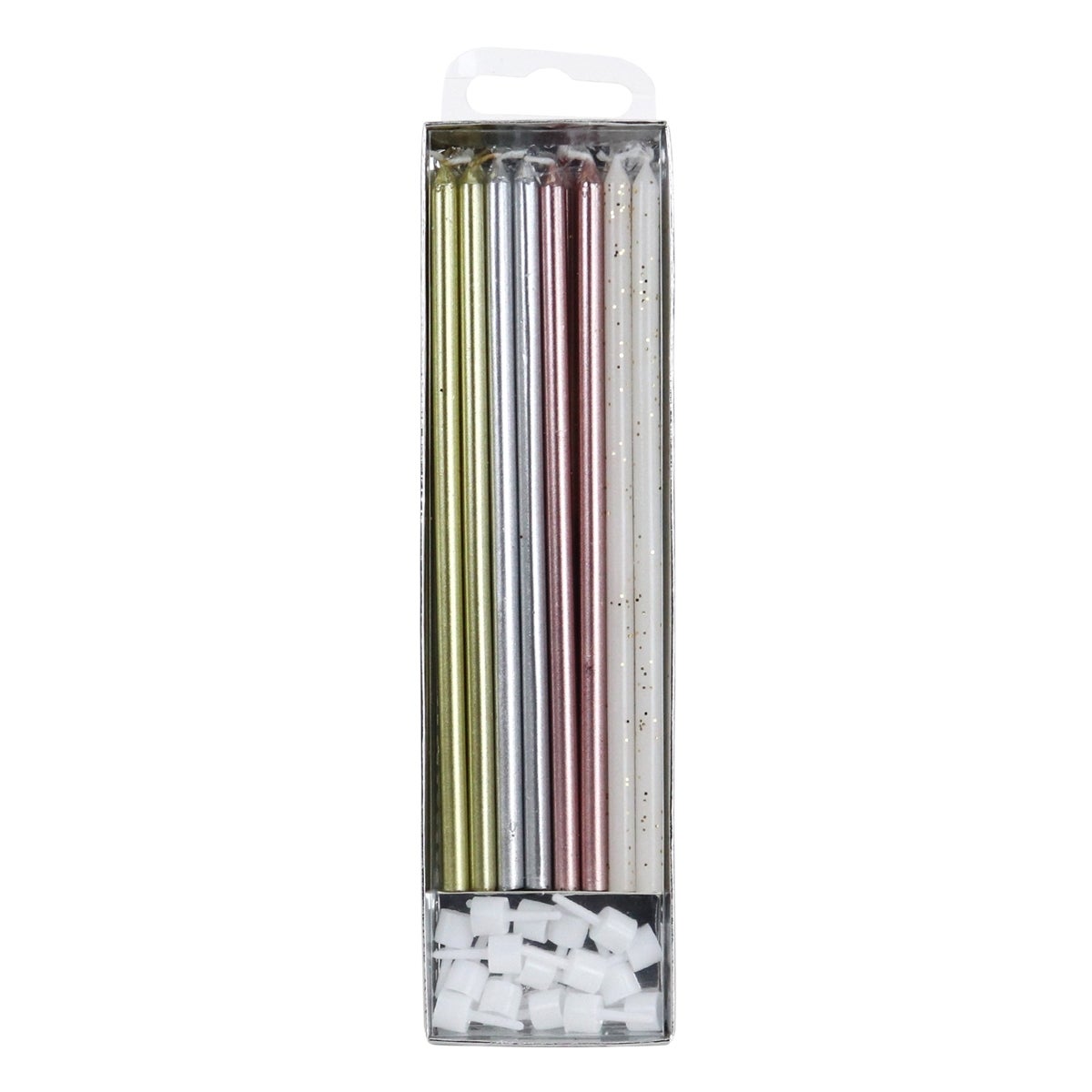 PME Extra Tall Candles Mixed 16,5 cm pk/16