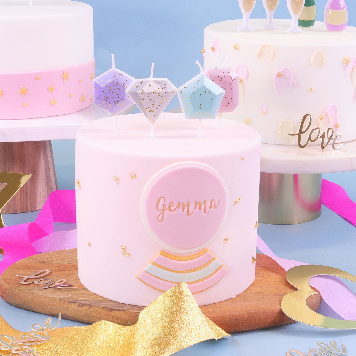 PME Candles - Gem Stones Set/4