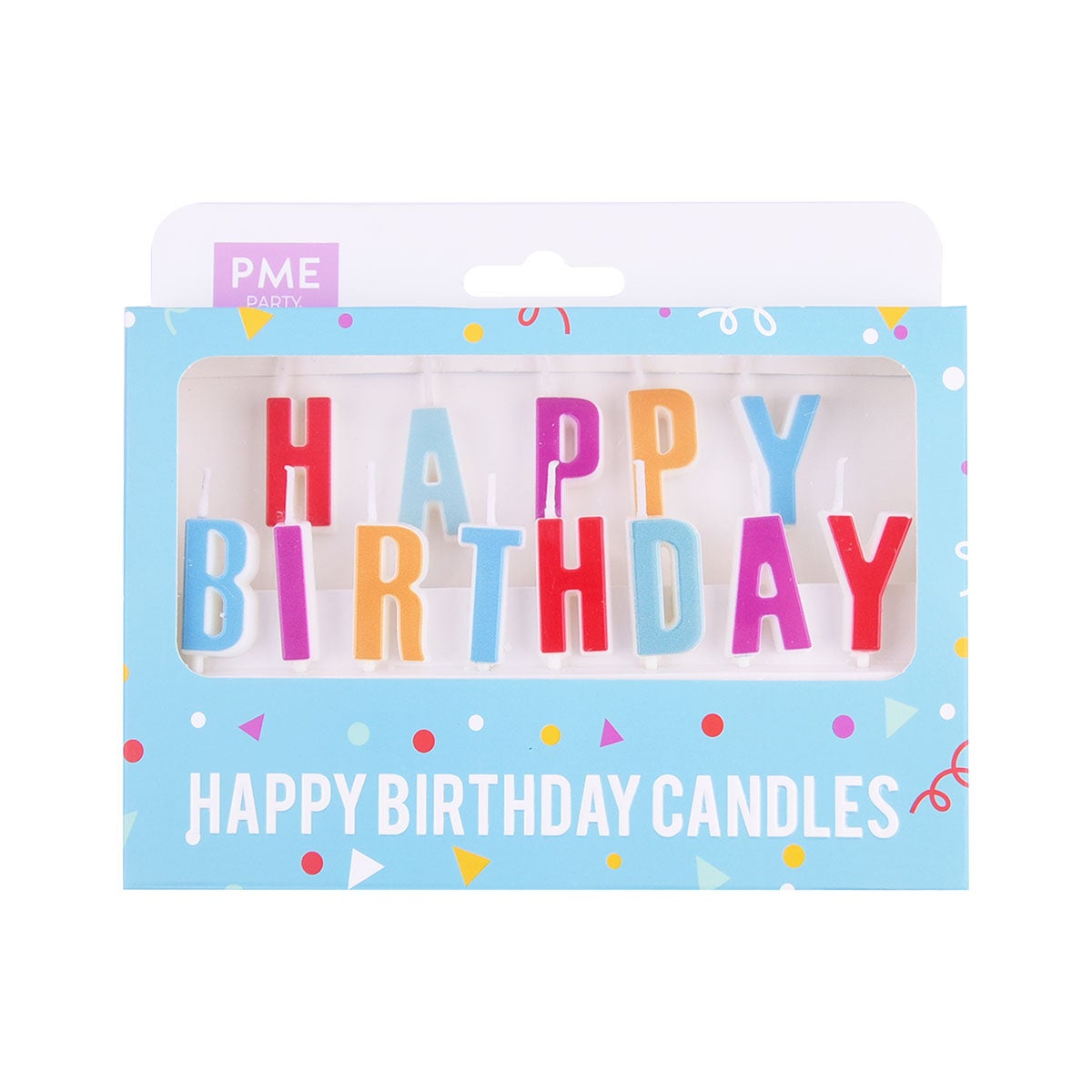 PME Kaarsjes Happy Birthday Losse Letters