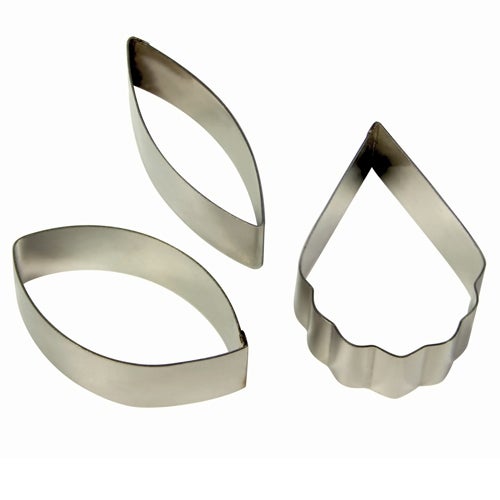 PME Cattleya Orchid flower/Petal cutter set/3