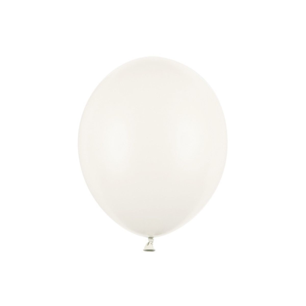 PartyDeco Stevige Ballonnen Wit 12 cm pk/100