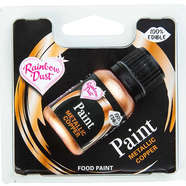 RD Metallic Food Paint Copper 25ml