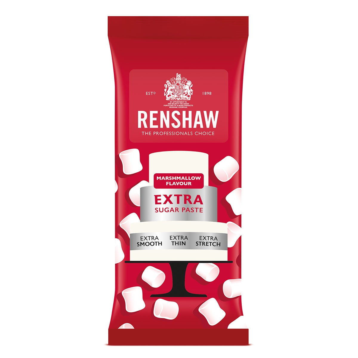 Renshaw Rolfondant Extra 1kg - White Marshmallow