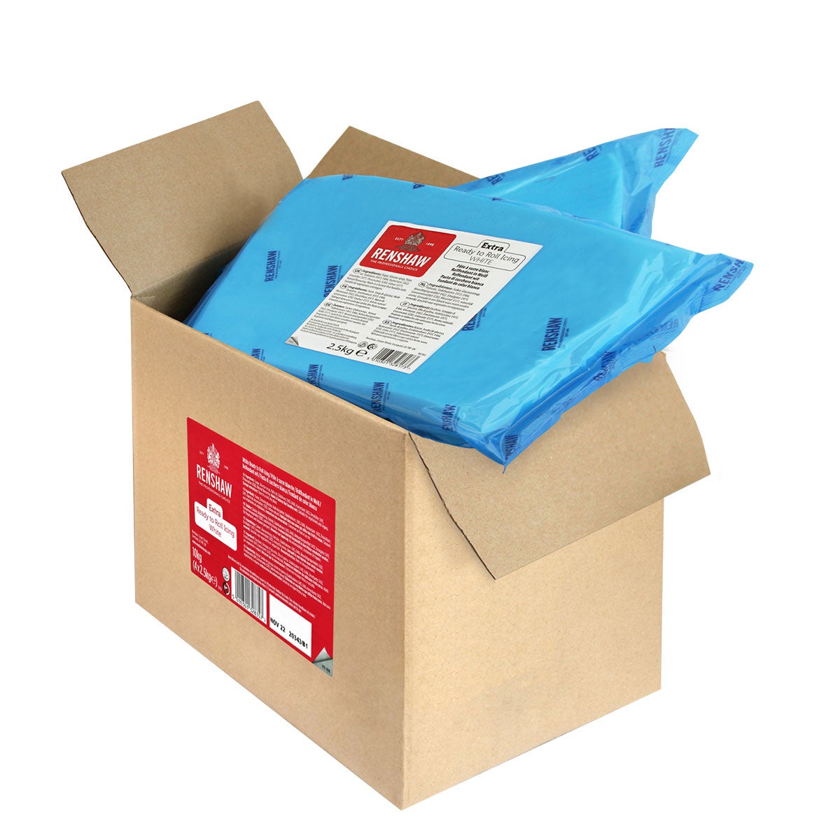 Renshaw Rolfondant Extra 10kg - White