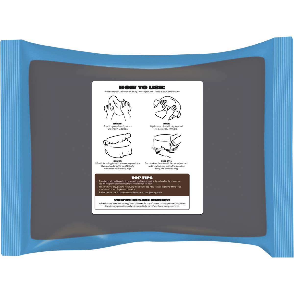 Renshaw Fondant Chocolade Smaak 2.5kg