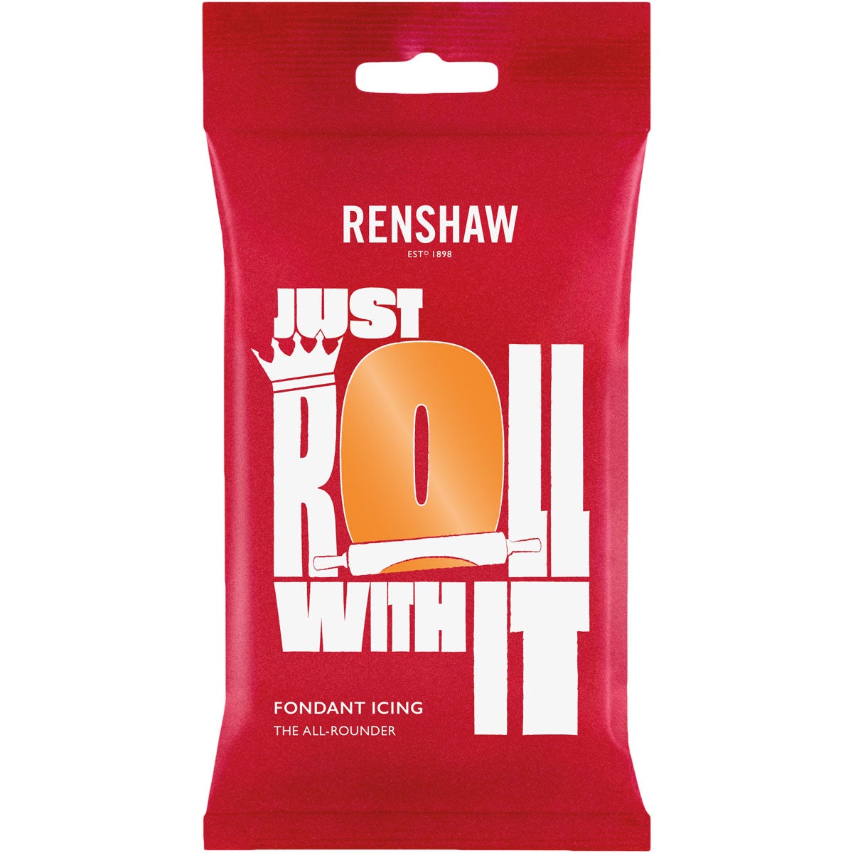 Renshaw Fondant Tiger Orange 250g