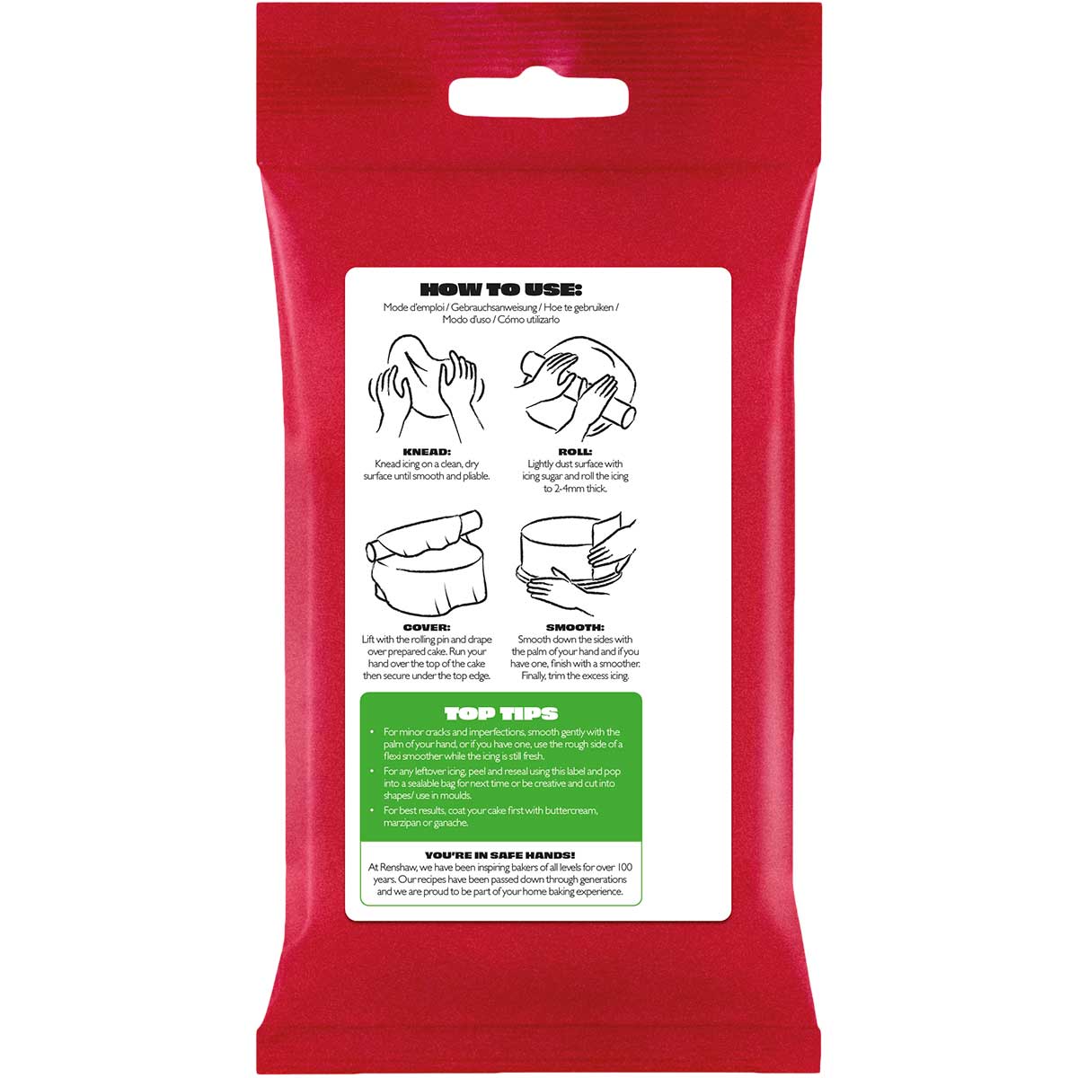 Renshaw Fondant Icing Lincoln Green 250g