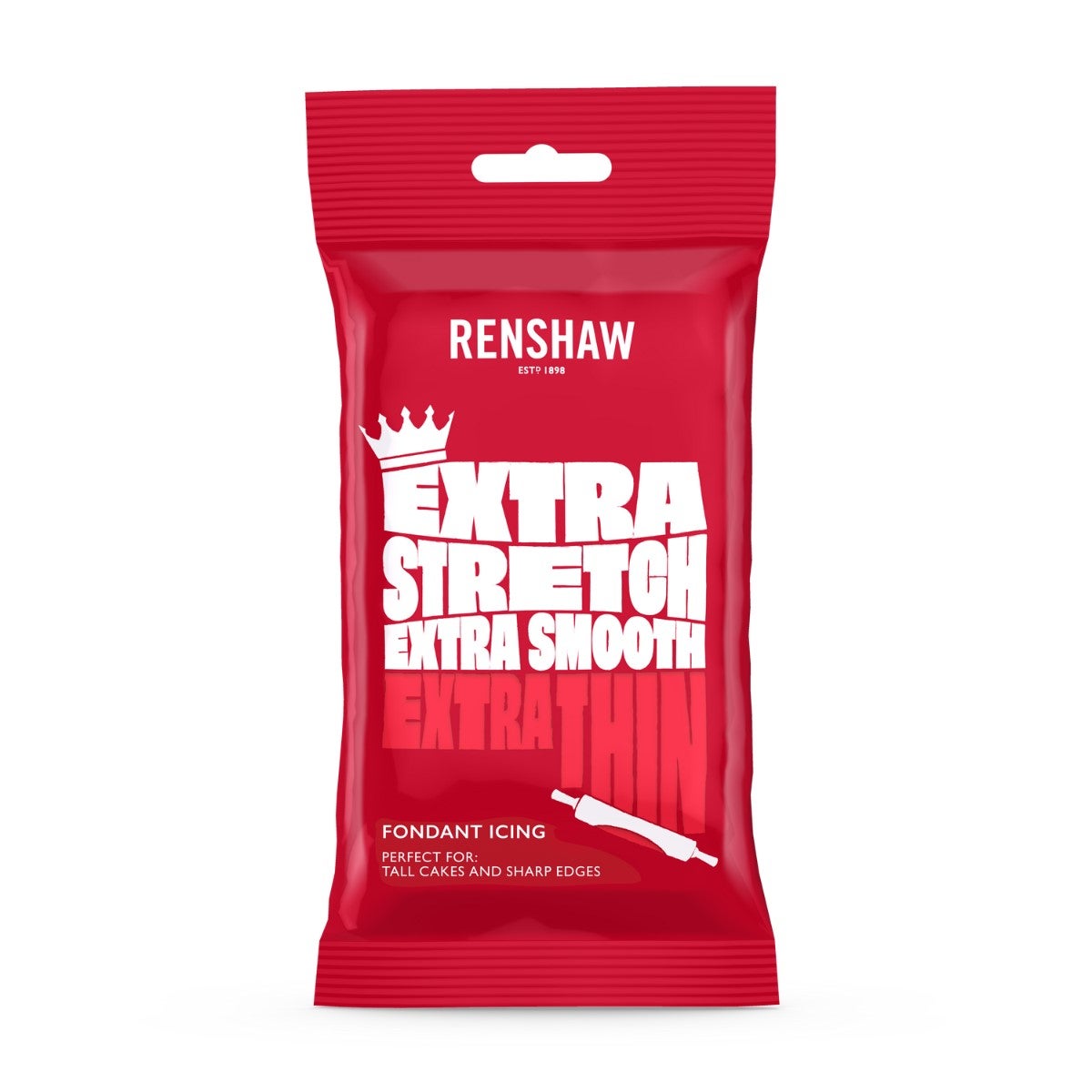 Renshaw Extra Fondant 250g - Rood