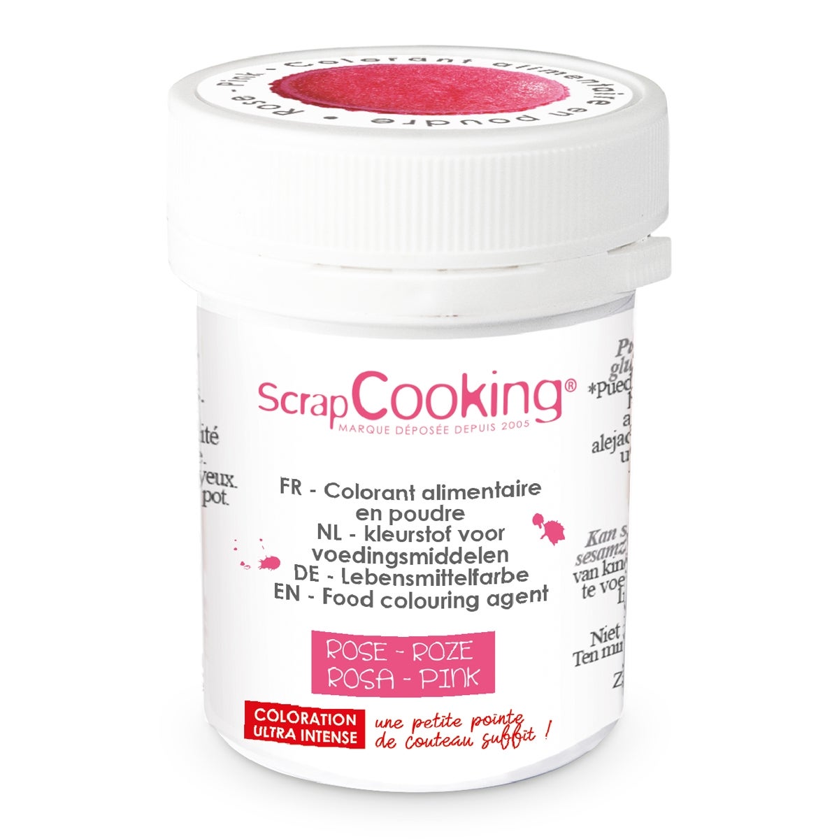 ScrapCooking Kleurstofpoeder Roze 5g